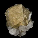 Calcite coated with Pyrite - image 5