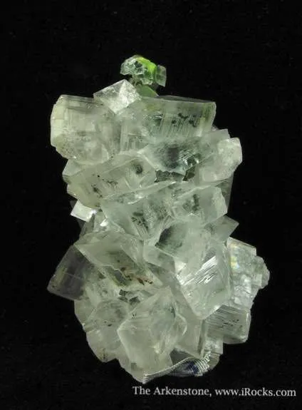Calcite Coating Mottramite Stalactite - image 2