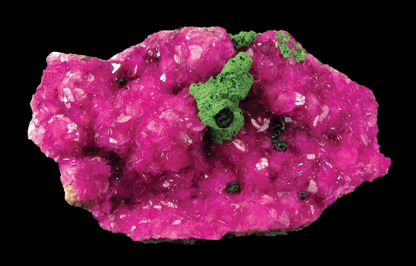 Calcite (Cobalt-rich), Kolwezite - image 1