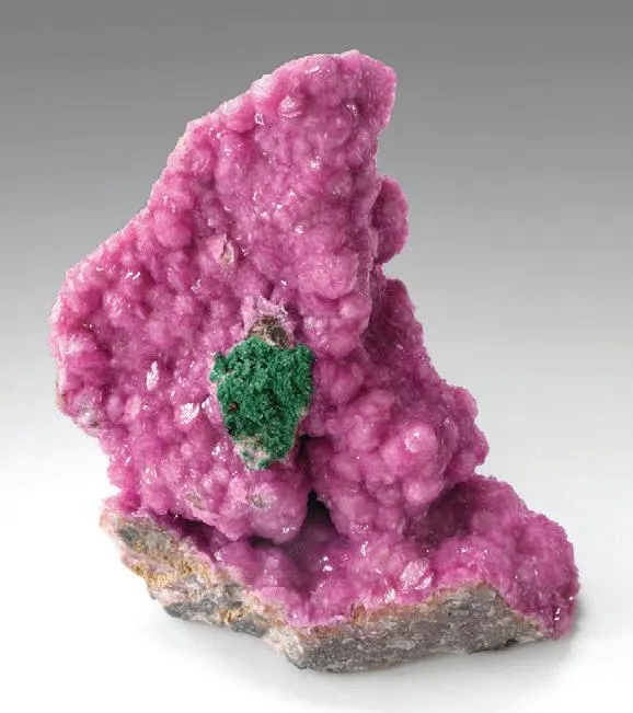 Calcite (Cobalt-rich), Malachite image