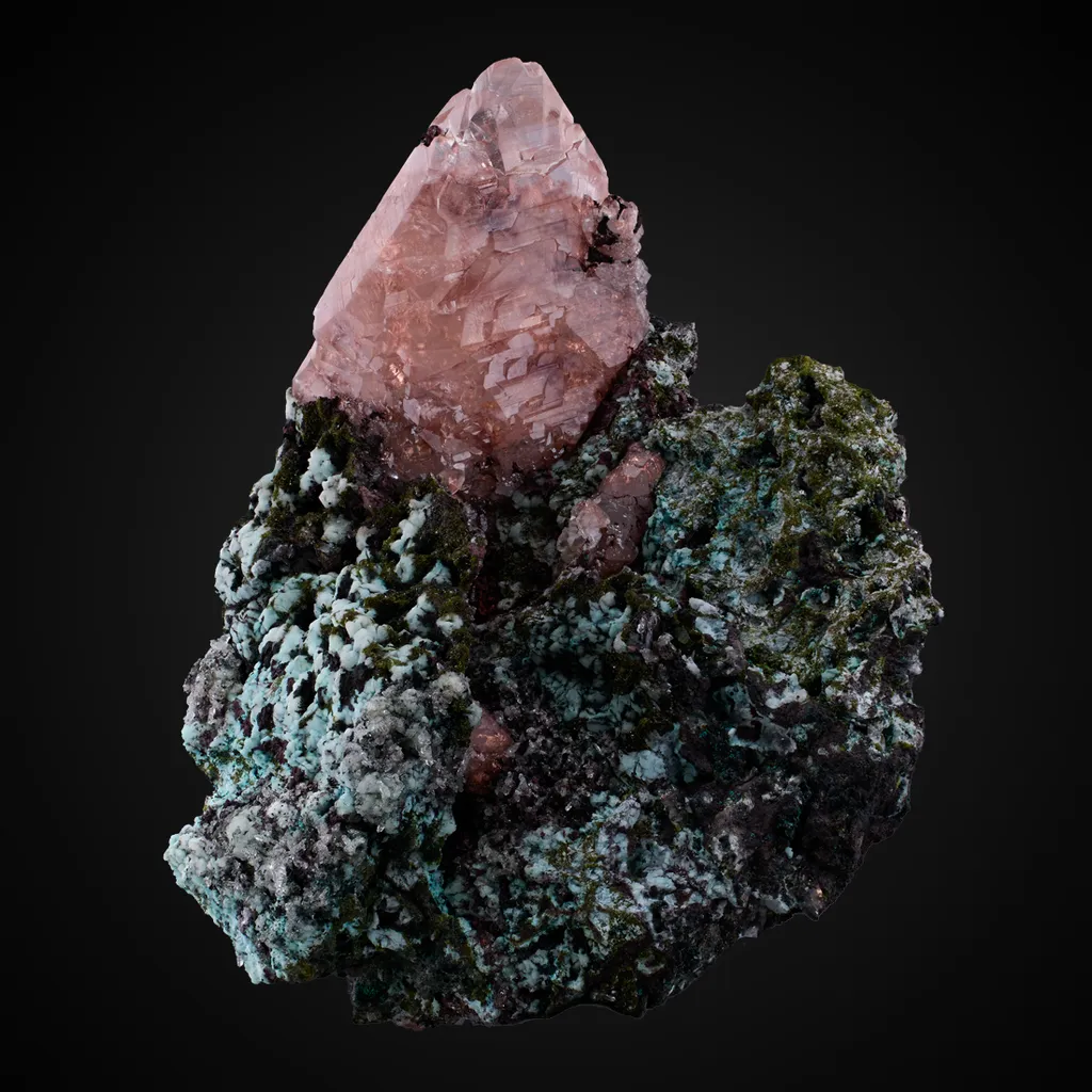 Calcite (Copper Inclusion) image