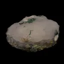 Calcite Crystal Inside Amethyst Two Havle Geode Natural Mineral Specimen - image 4