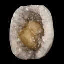 Calcite Crystals on Sparkling MM Quartz Stalactite Natural Mineral Specimen - image 1