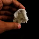 Calcite Cube on Chalcedony Natural Mineral Specimen - image 4