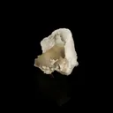 Calcite Cube on Chalcedony Natural Mineral Specimen - image 2