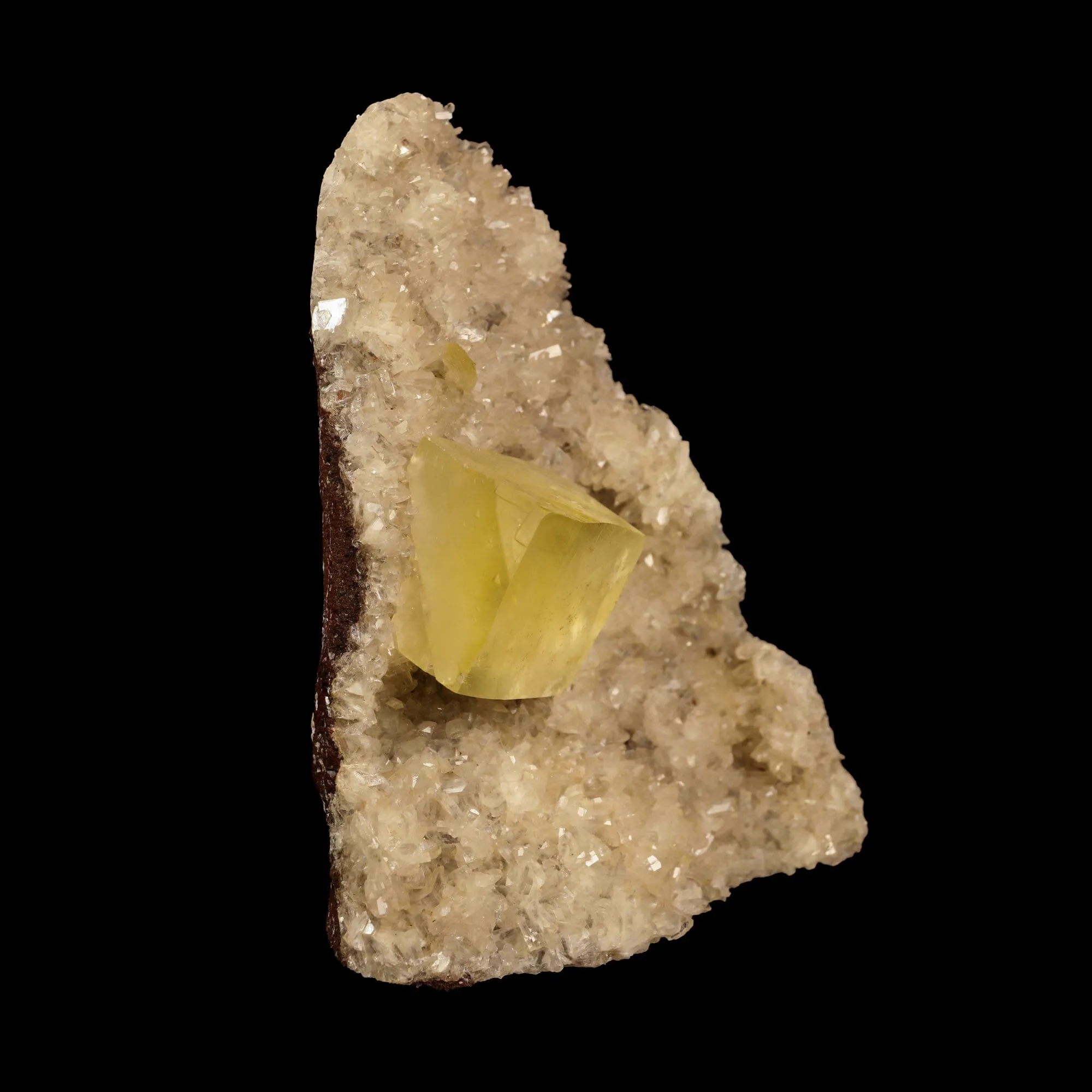 Calcite Cube with Heulandite free standing Natural Mineral Specimen - image 2