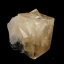 Calcite Cube with MM Quartz Natural Mineral Specimen - image 3
