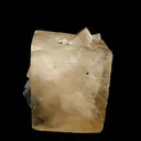 Calcite Cube with MM Quartz Natural Mineral Specimen - image 1