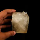 Calcite Cube with MM Quartz Natural Mineral Specimen - image 7