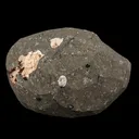 Calcite Cube with Stilbite inside Chalcedony Geode Natural Mineral Specimen - image 5