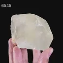 Calcite Cube with Stilbite Natural Mineral Specimen - image 6