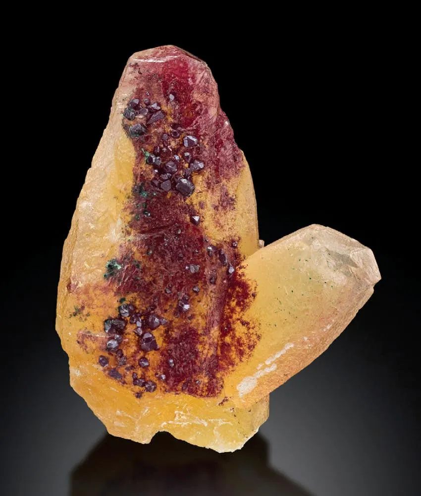 Calcite, Cuprite - image 1