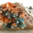 Calcite, Cuprite (Var: Chalcotrichite), Copper - image 1