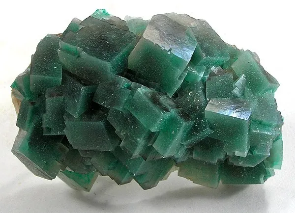 Calcite, Dioptase image