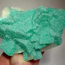 Calcite, Dioptase - image 1