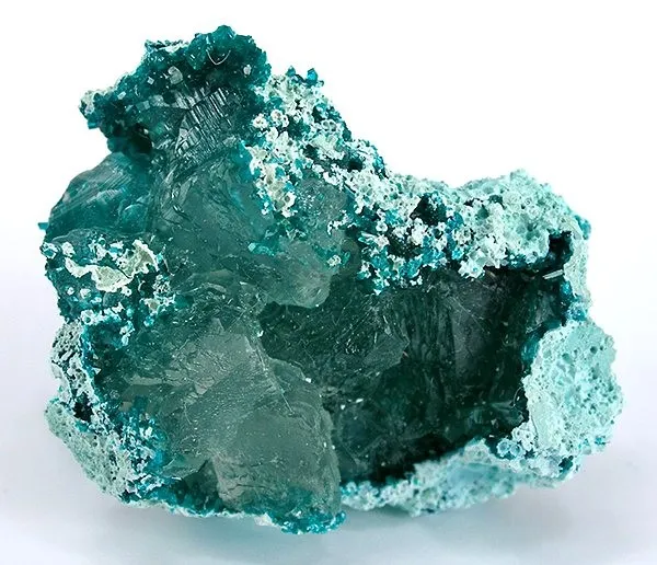 Calcite, Dioptase, Chrysocolla - image 1