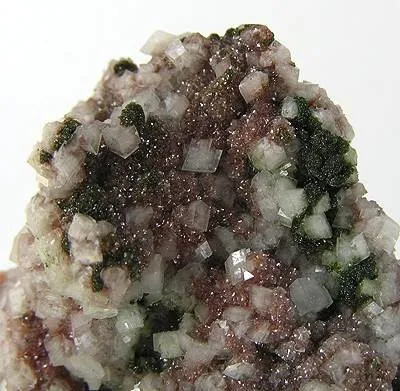 Calcite, Dolomite, Mottramite - image 2
