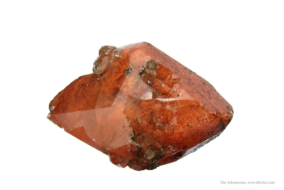 Calcite (Dt) With Copper Inclusions - image 1