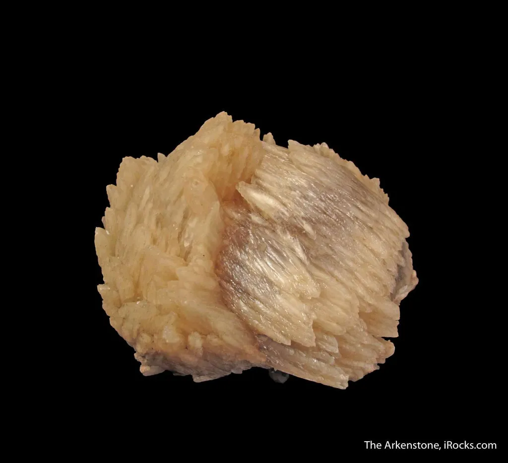 Calcite (fl) on Fluorite - image 4