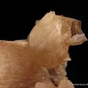 Calcite (fl) on Fluorite - image 5
