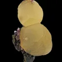 Calcite (fl) with Fluorite and Sphalerite - image 1