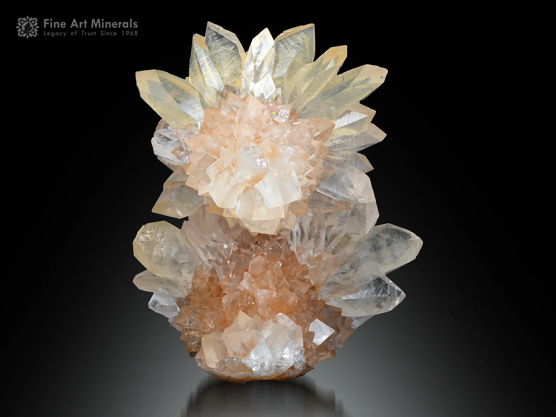 Calcite Flower on Matrix from China - image 2