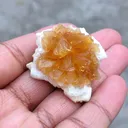 Calcite Flower on Okenite Matrix - image 8