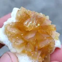 Calcite Flower on Okenite Matrix - image 5