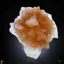 Calcite Flower on Okenite Matrix - image 9