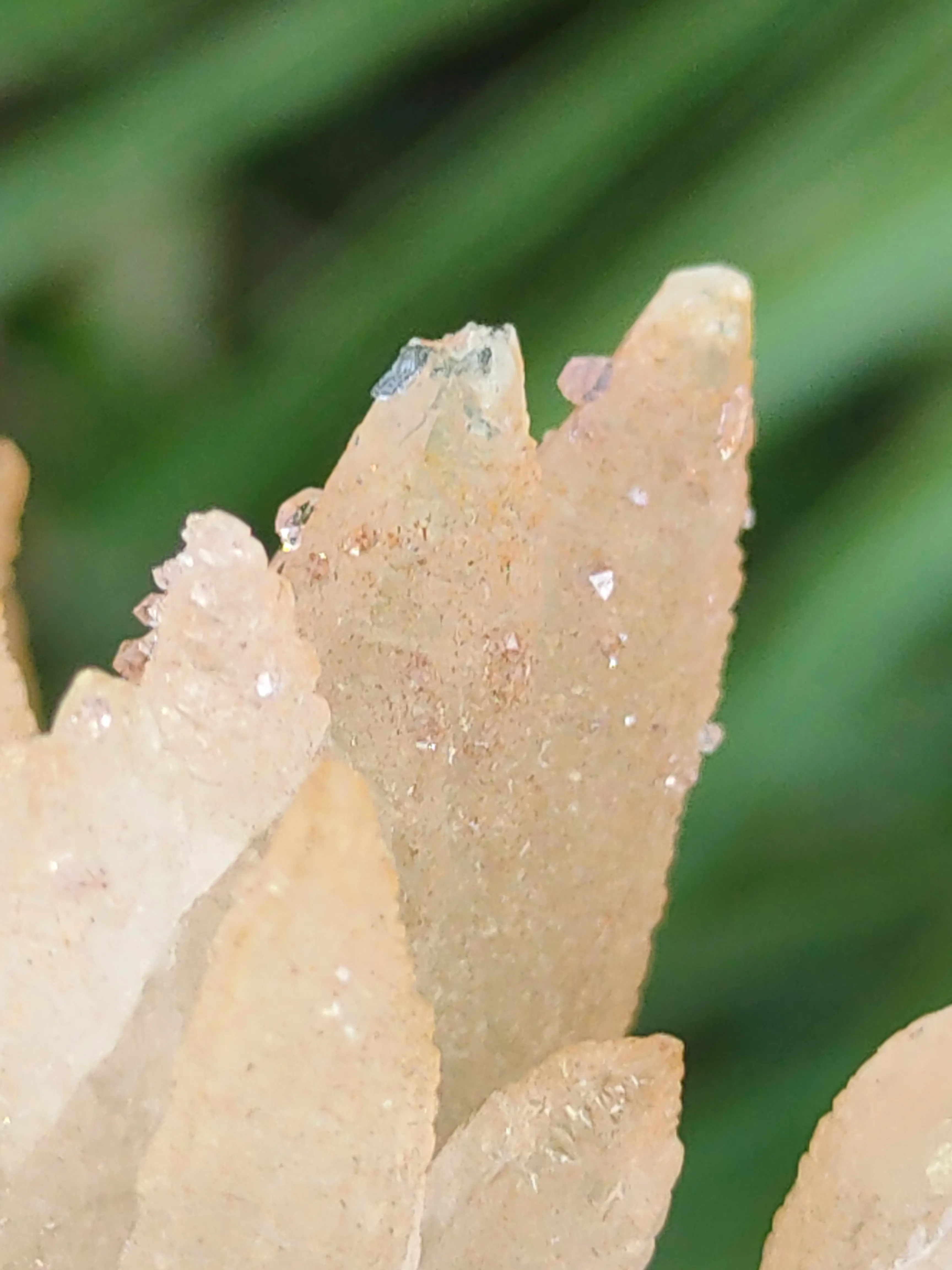 Calcite Flower with Chalcopyrite with Karur Amethyst Crystal - image 7