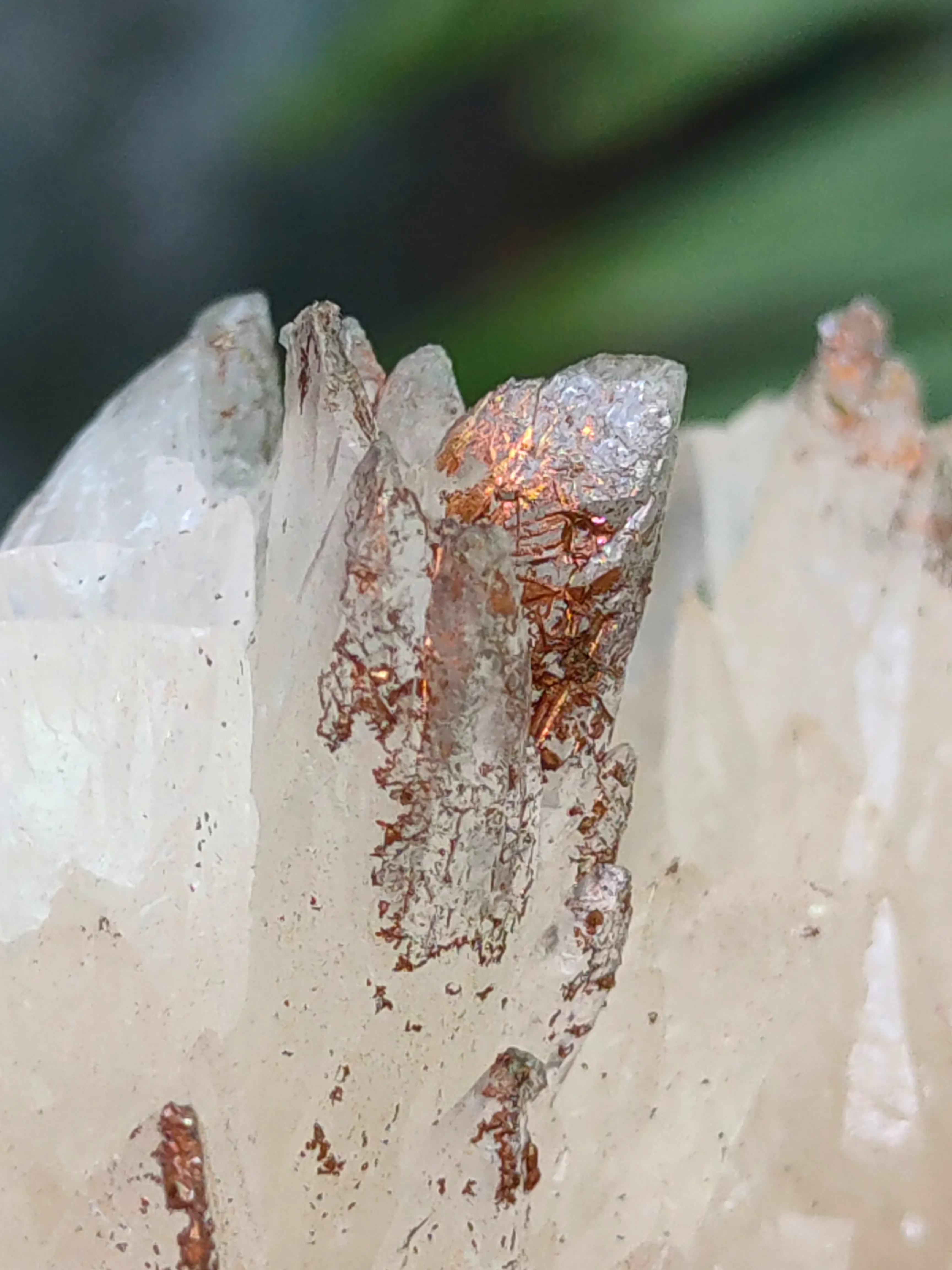 Calcite Flower with Chalcopyrite with Karur Amethyst Crystal - image 10