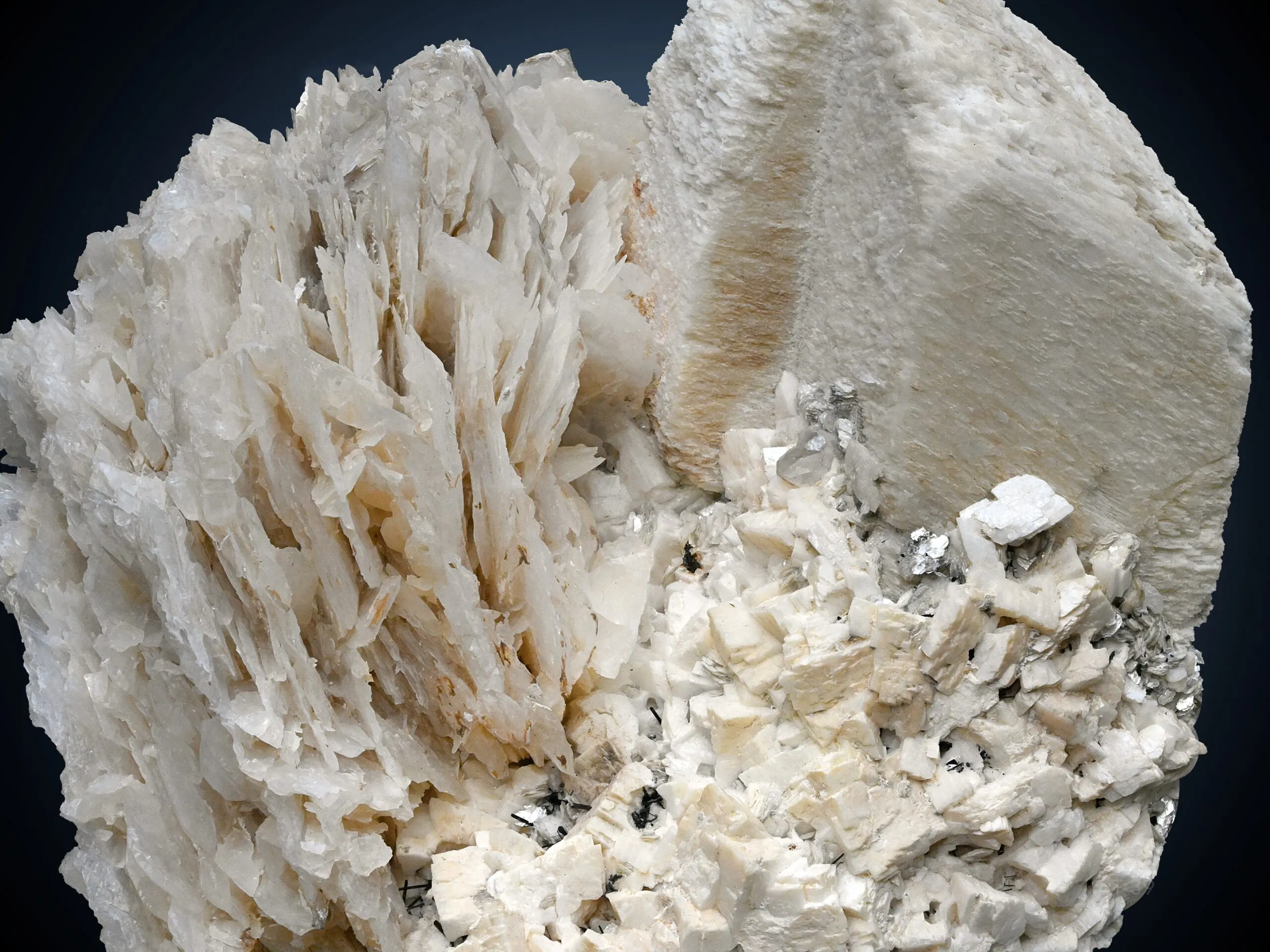 Calcite Flower with Feldspar from Skardu Pakistan - image 4