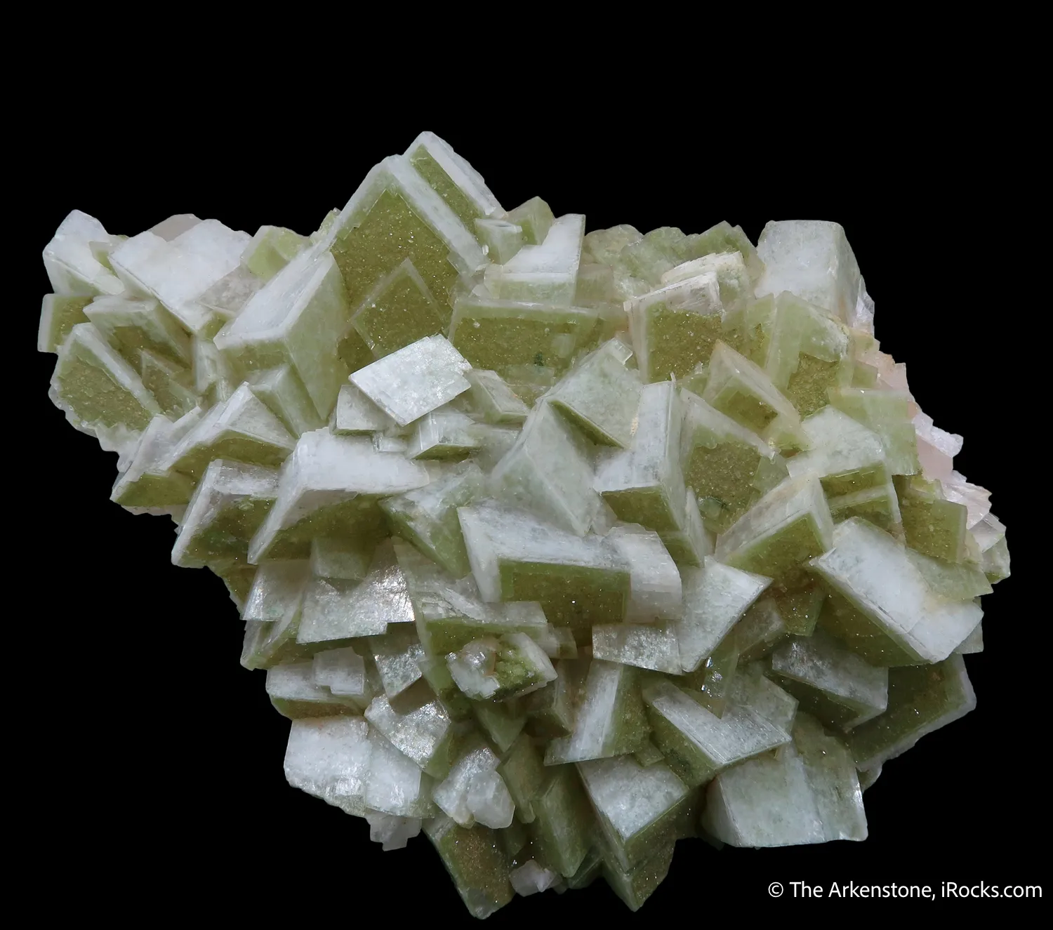 Calcite (Fluorescent) with Duftite - image 8