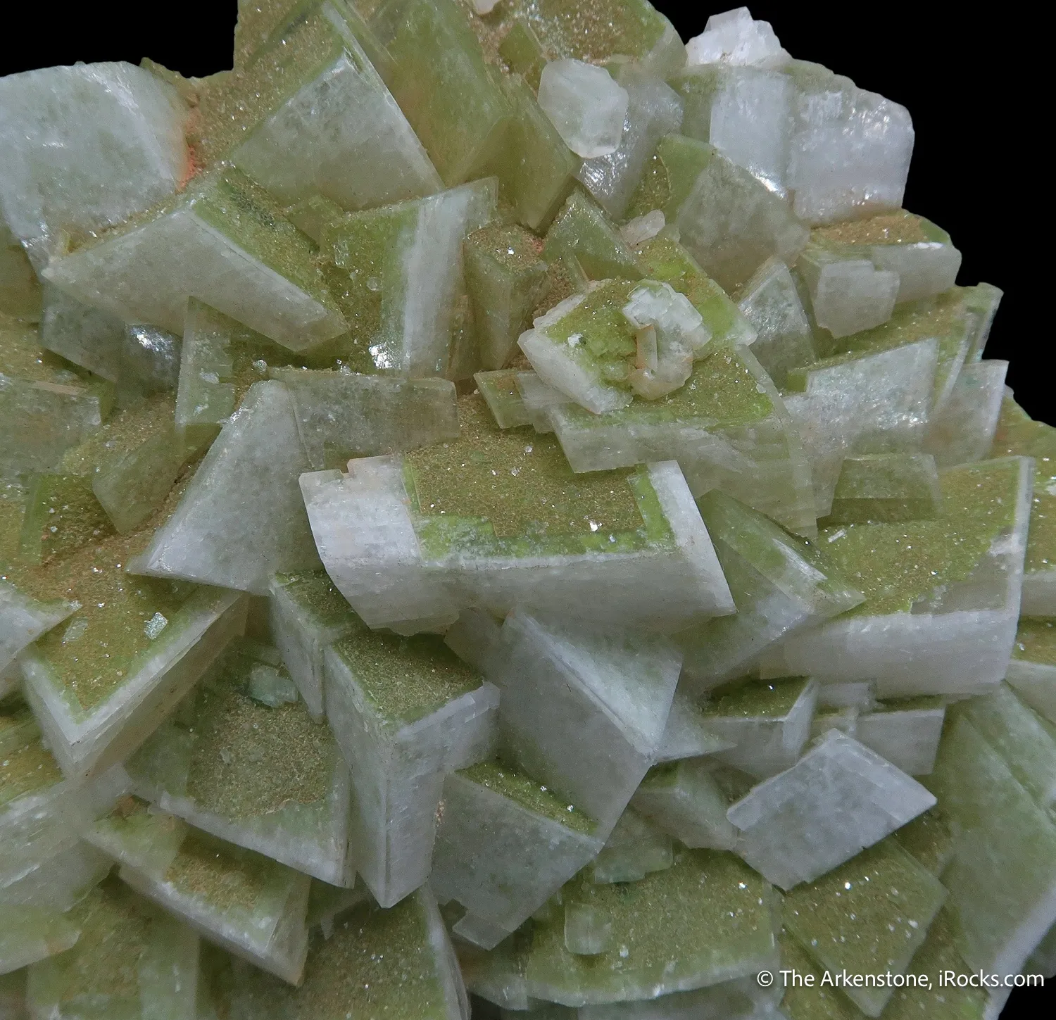Calcite (Fluorescent) with Duftite - image 4