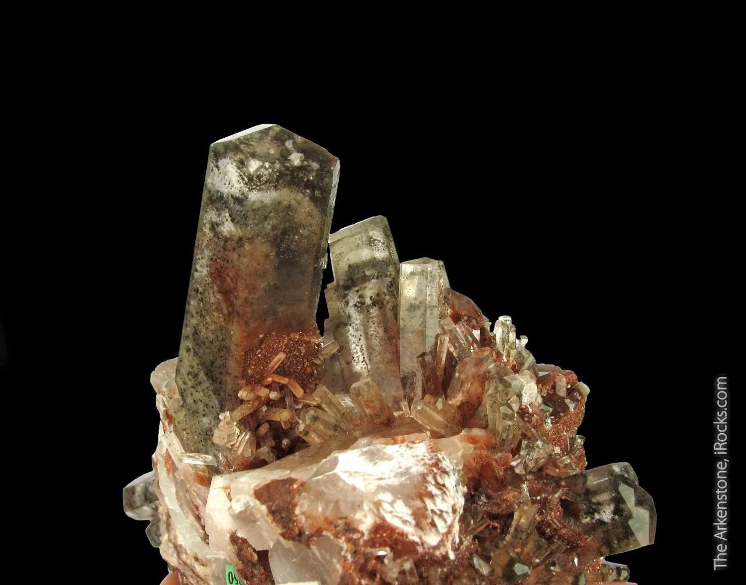 Calcite (fluorescent) with Hematite - image 4