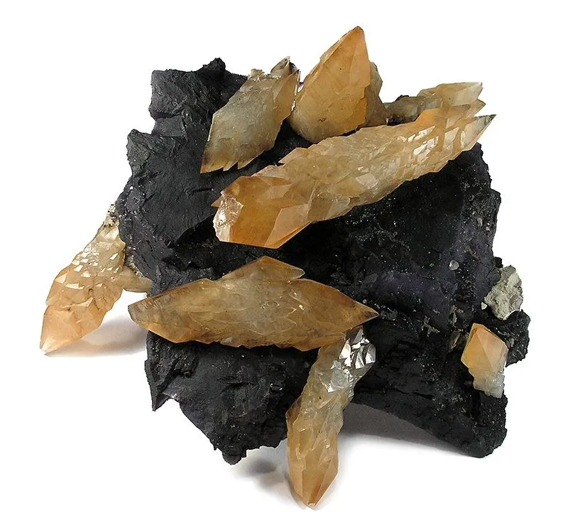 Calcite, Fluorite image