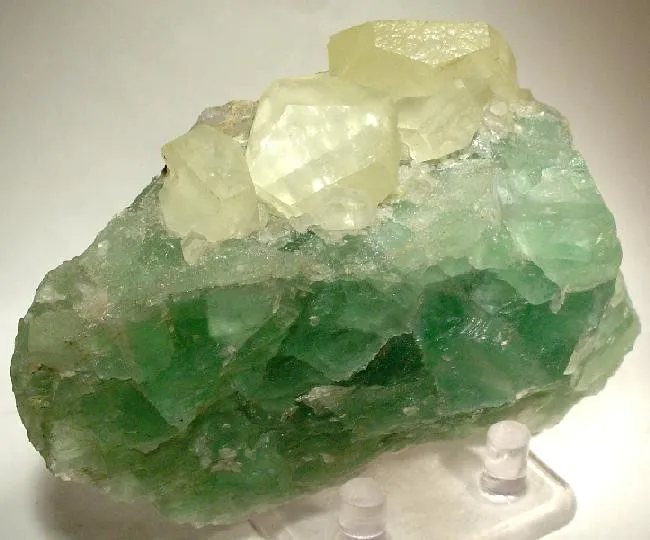 Calcite, Fluorite image