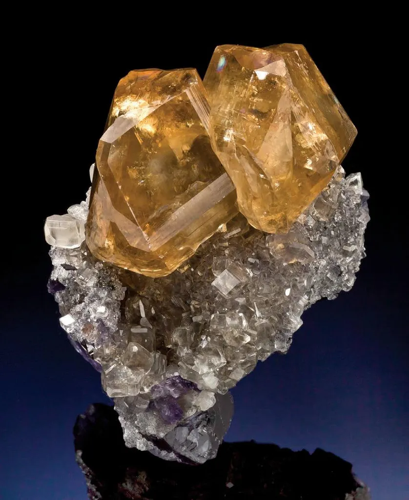 Calcite, Fluorite image