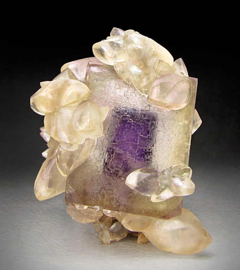 Calcite, Fluorite image