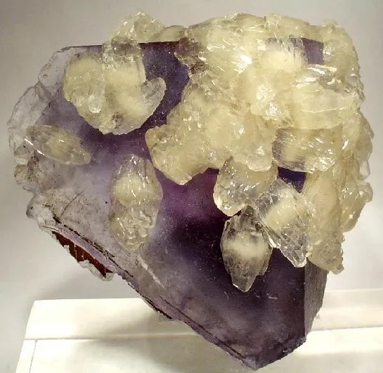 Calcite, Fluorite image