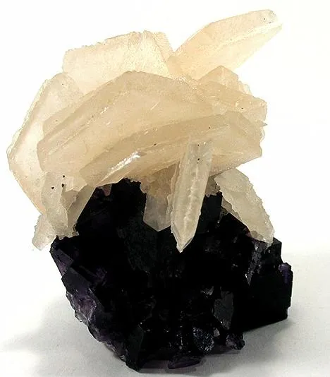 Calcite, Fluorite image
