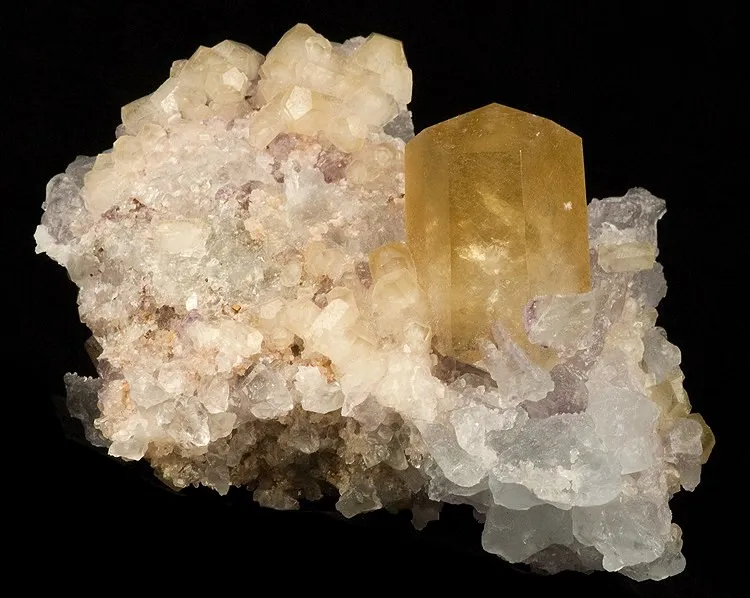 Calcite, Fluorite image