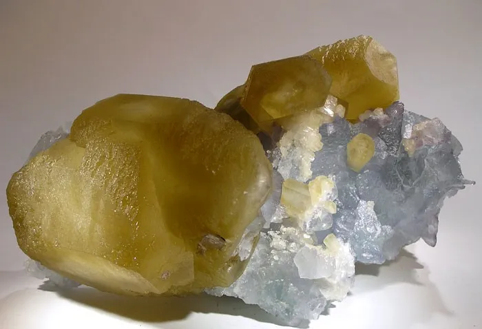 Calcite, Fluorite image