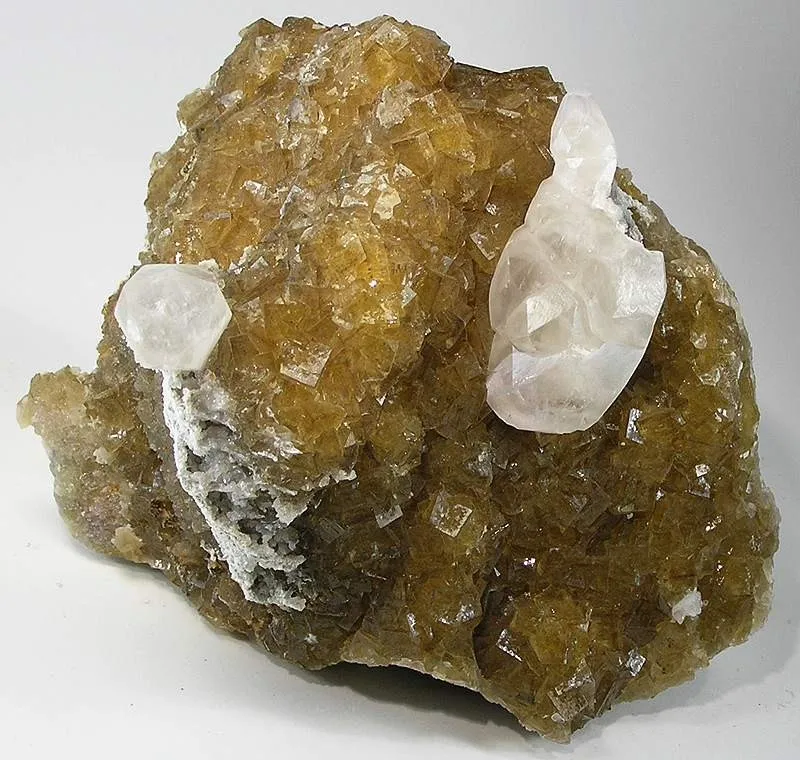 Calcite, Fluorite image