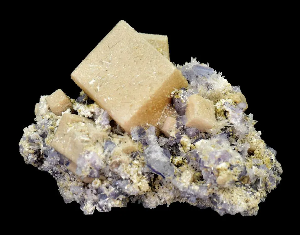 Calcite, Fluorite, Gypsum image
