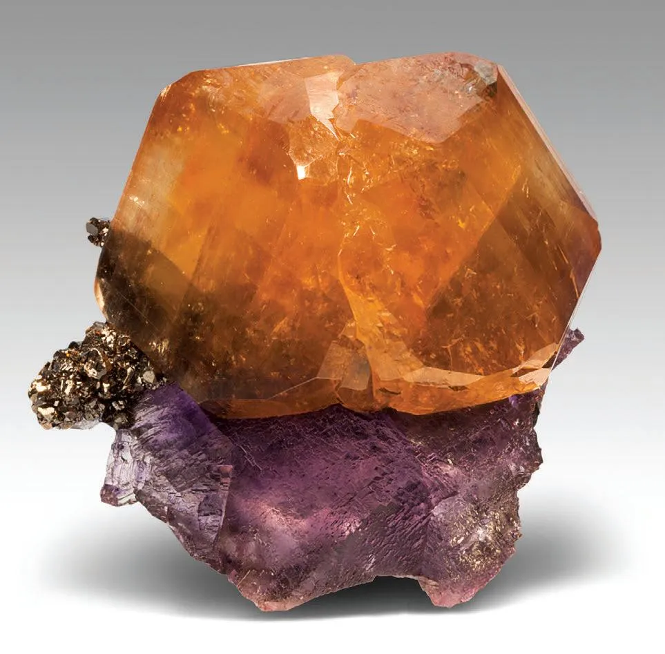 Calcite, Fluorite, Pyrite image