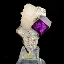 Calcite, Fluorite, Pyrite from China, Hunan, Chenzhou, Yizhang Co., Yaogangxian W-Sn ore field, Yaog - image 2