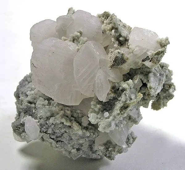 Calcite, Fluorite, Quartz image