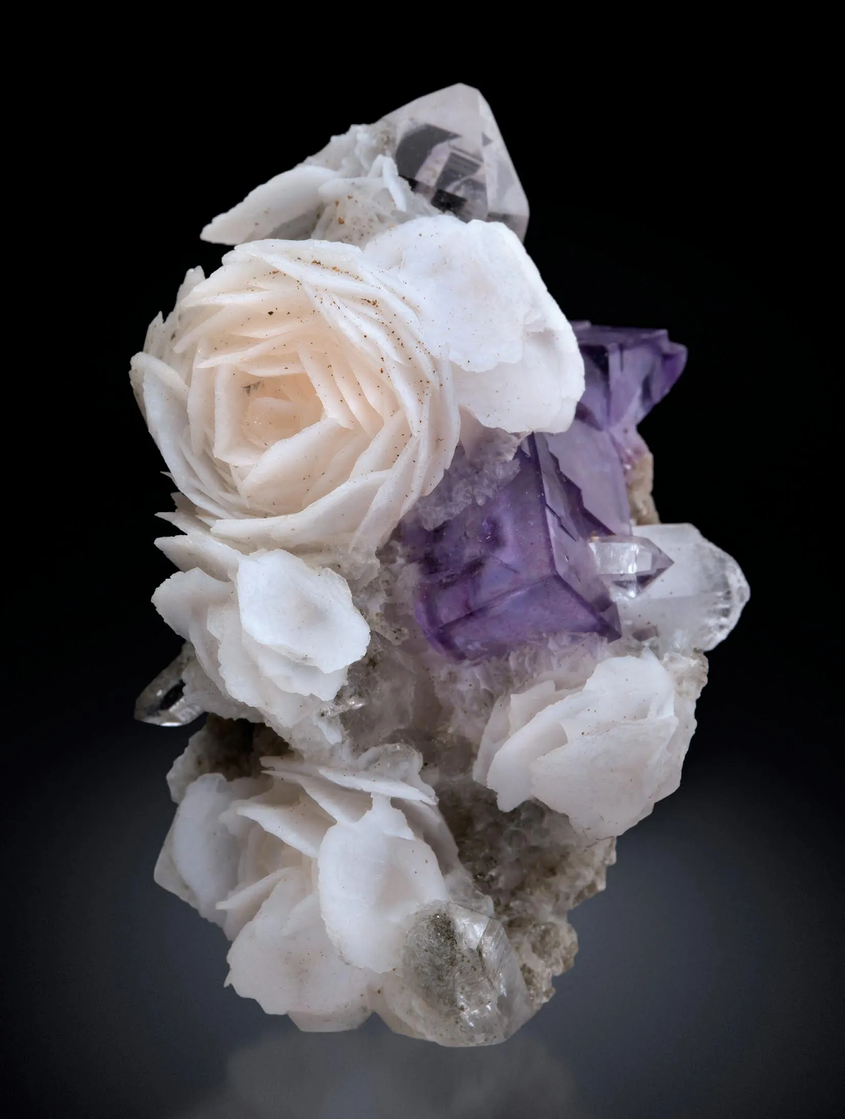 Calcite, Fluorite, Quartz - image 1