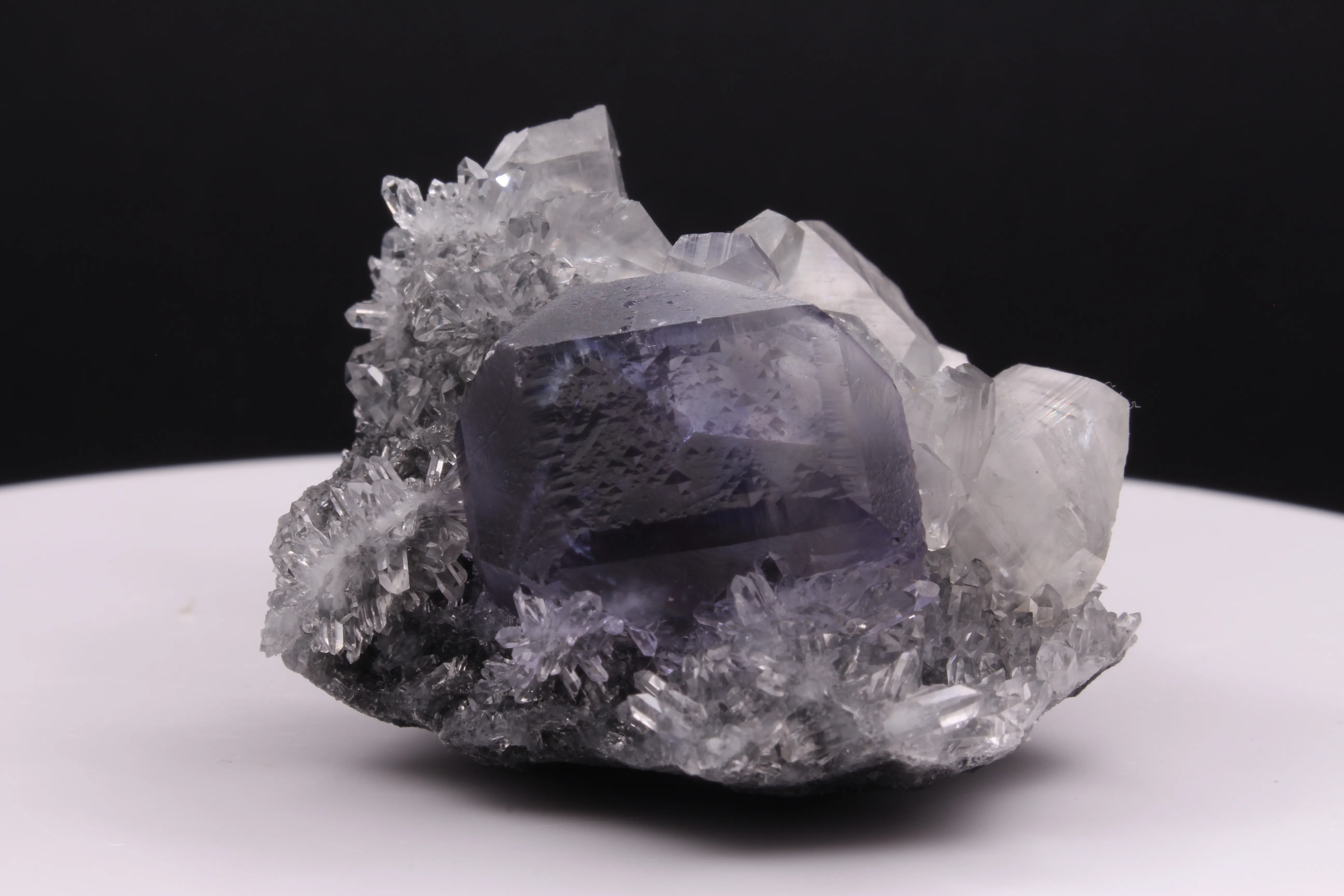 Calcite, Fluorite, Quartz from China, Fujian - image 2